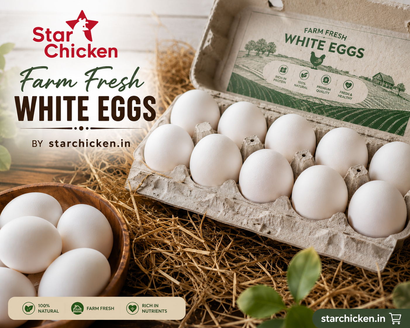 Farm Fresh Eggs (30 pcs)